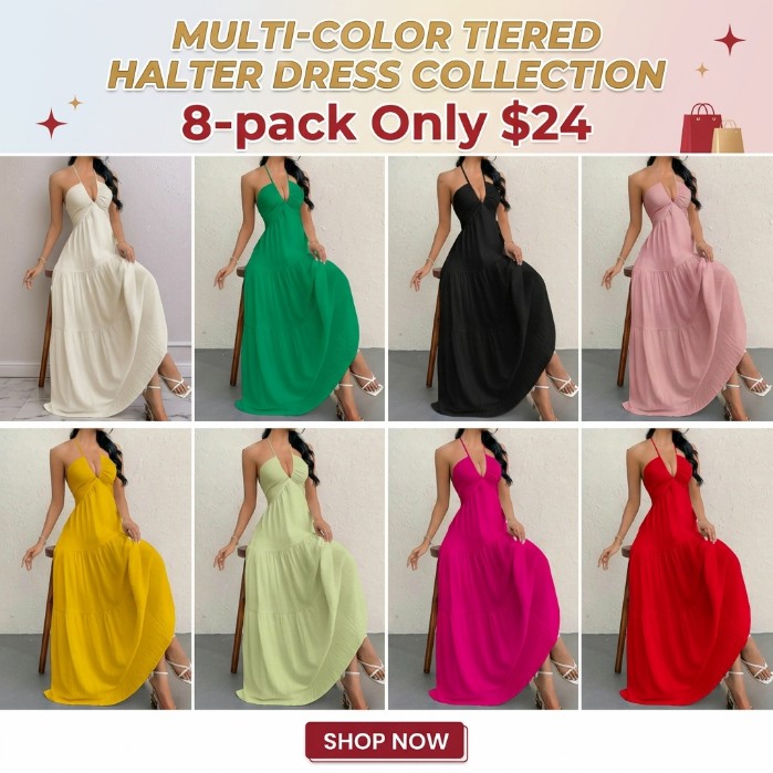 Women's Sleeveless Plain A-Line Maxi Dress