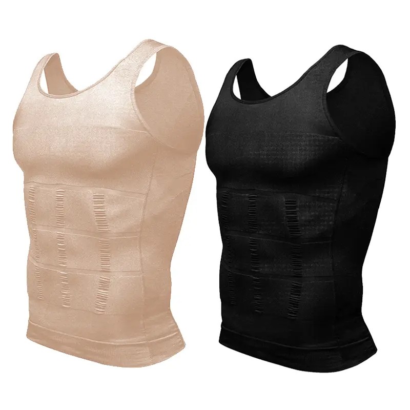 🔥8-Pack $24🔥Men's Sleeveless Shirt Shapewear Breathable Sport Vest