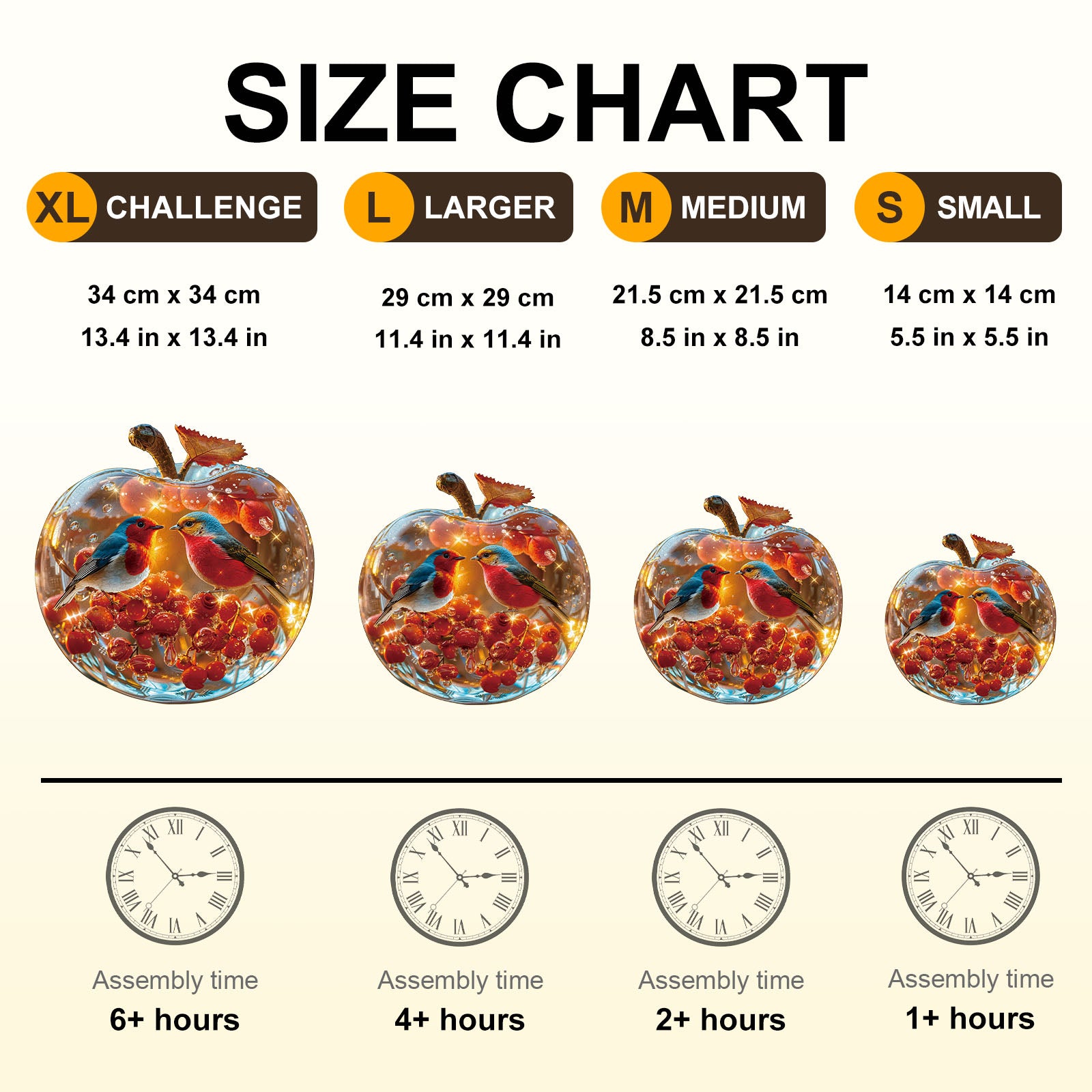 Shining Romance Wooden Jigsaw Puzzle