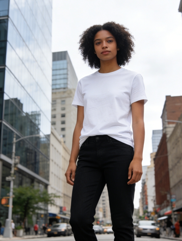 BASIC WHITE TEE - Everyday Must-Have