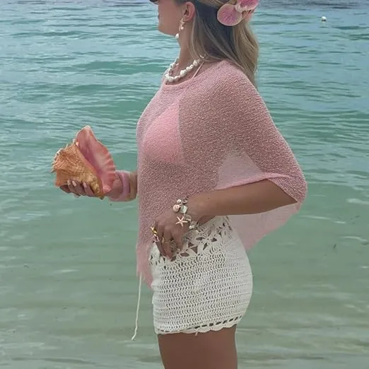 Asymmetric Knit Poncho (Just $3 Each!)