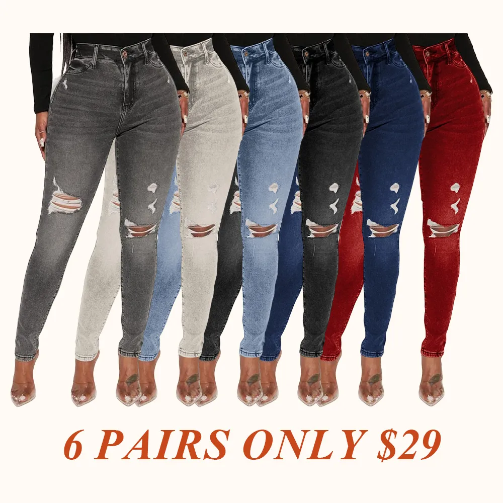 High Stretch Skinny Jeans - Black Wash