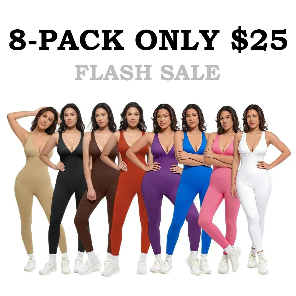 Women's Solid Deep V Shapewear