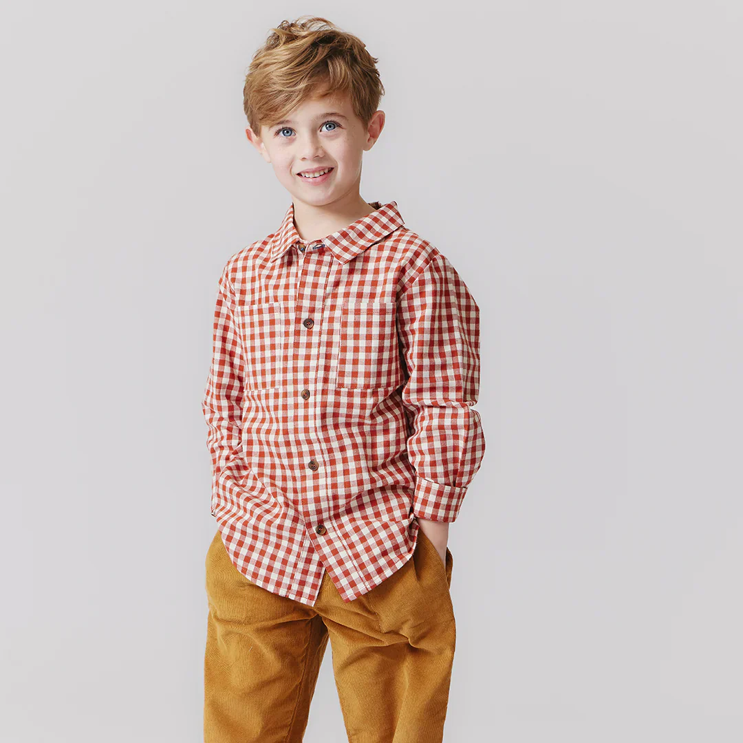 Boys Corduroy Jackson Pant Gold