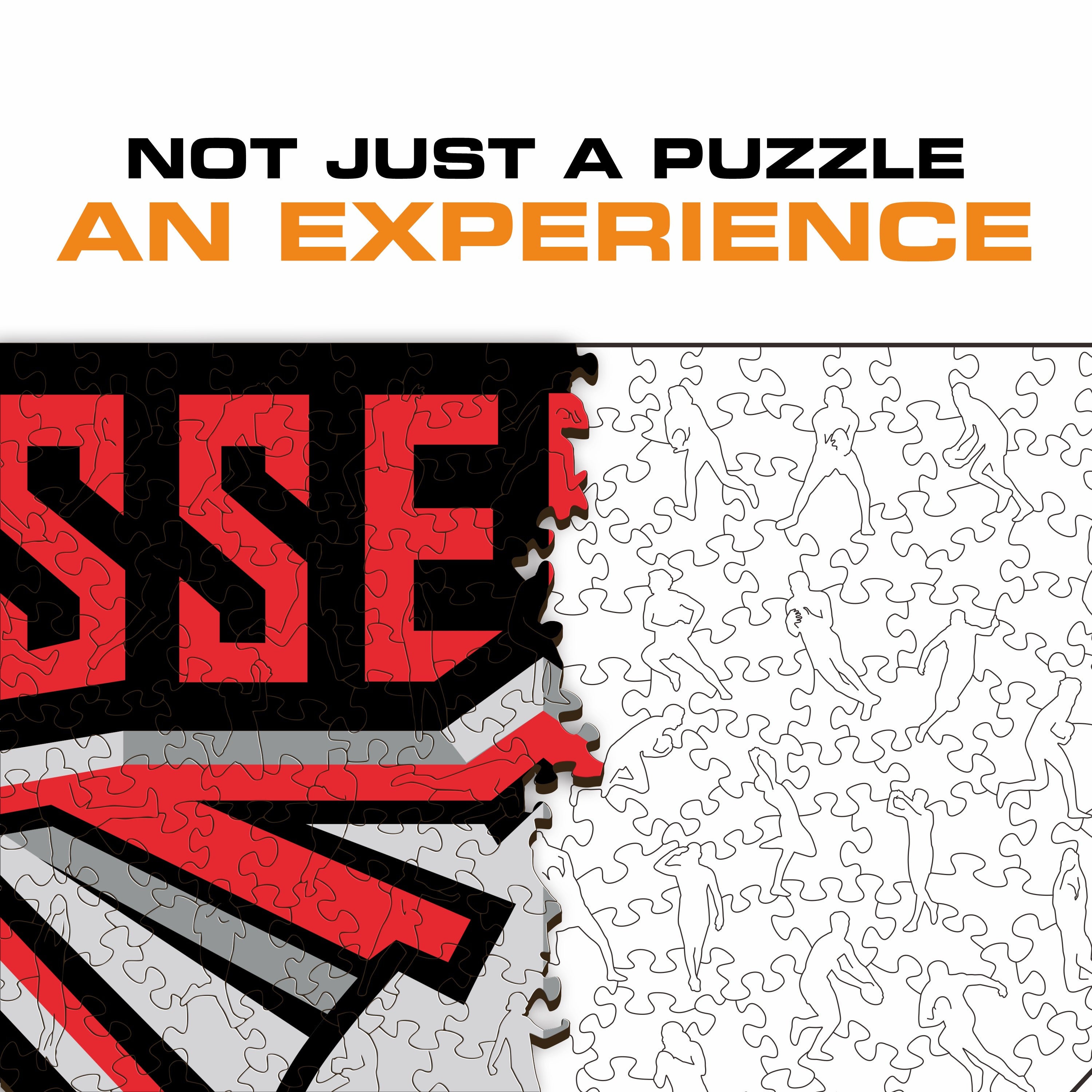 Essendon FC Logo - Wooden Puzzle