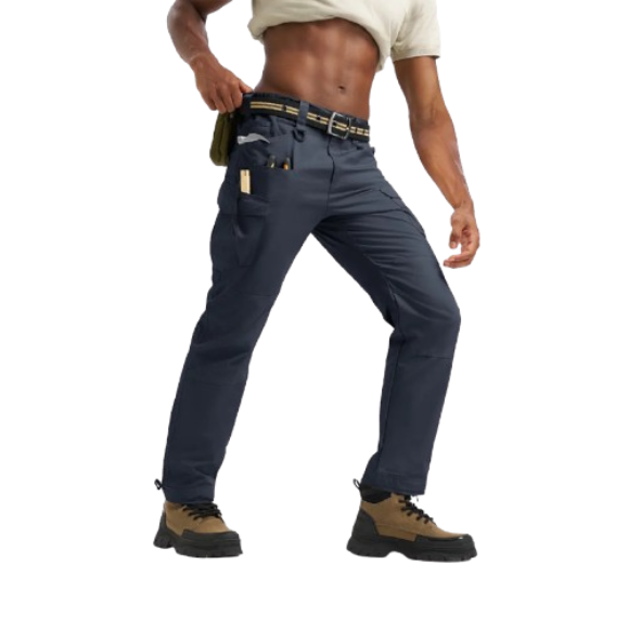 Men's Tactical Cargo Pants — Lightweight, Multi-Pocket, Water-Repellent, Ripstop (10 Pockets)