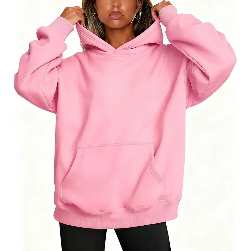 Women's Oversized Pullover Hoodie | Streetwear Sweatshirt