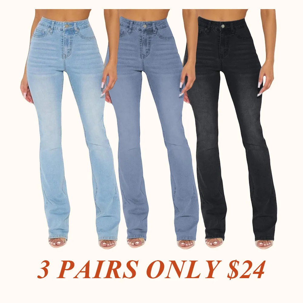 Tall Mesa Booty Lifting Stretch Bootcut Jeans - Light Wash