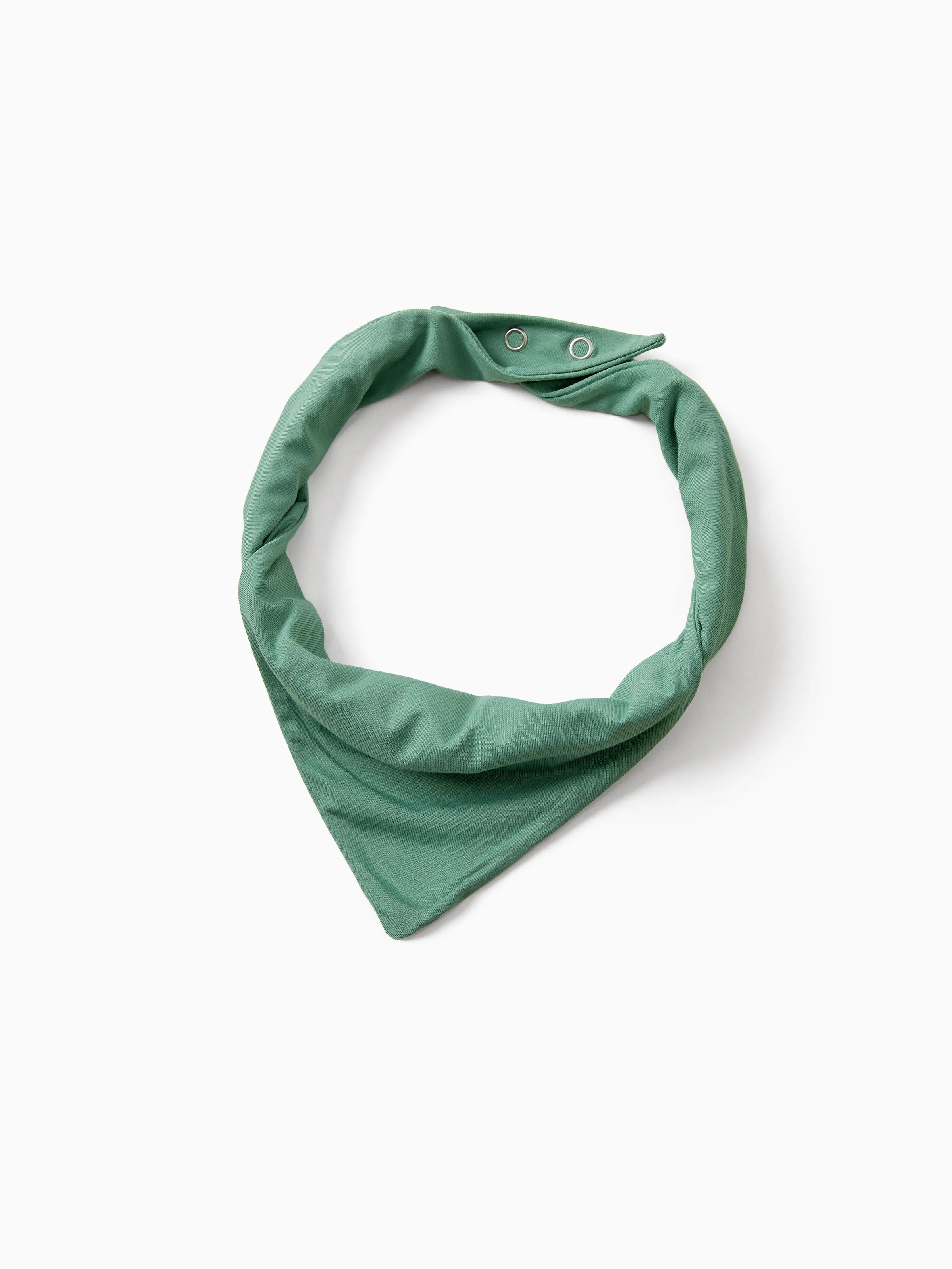 Family Matching Bamboo Pajamas Buttery Soft Bamboo Viscose PJs for Men Women Kids Toddler Baby, Solid Color Short Sleeve Shirt & Shorts Sleepwear Green