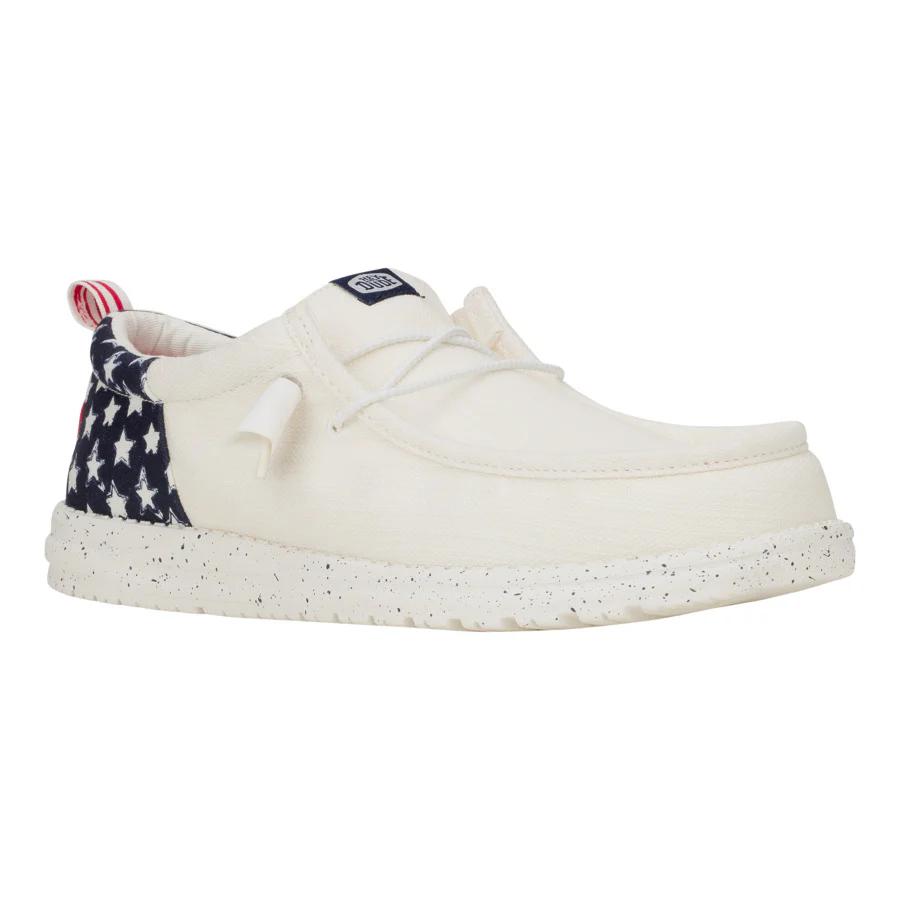 Wally Funk Americana Stars - White/Navy Blazer