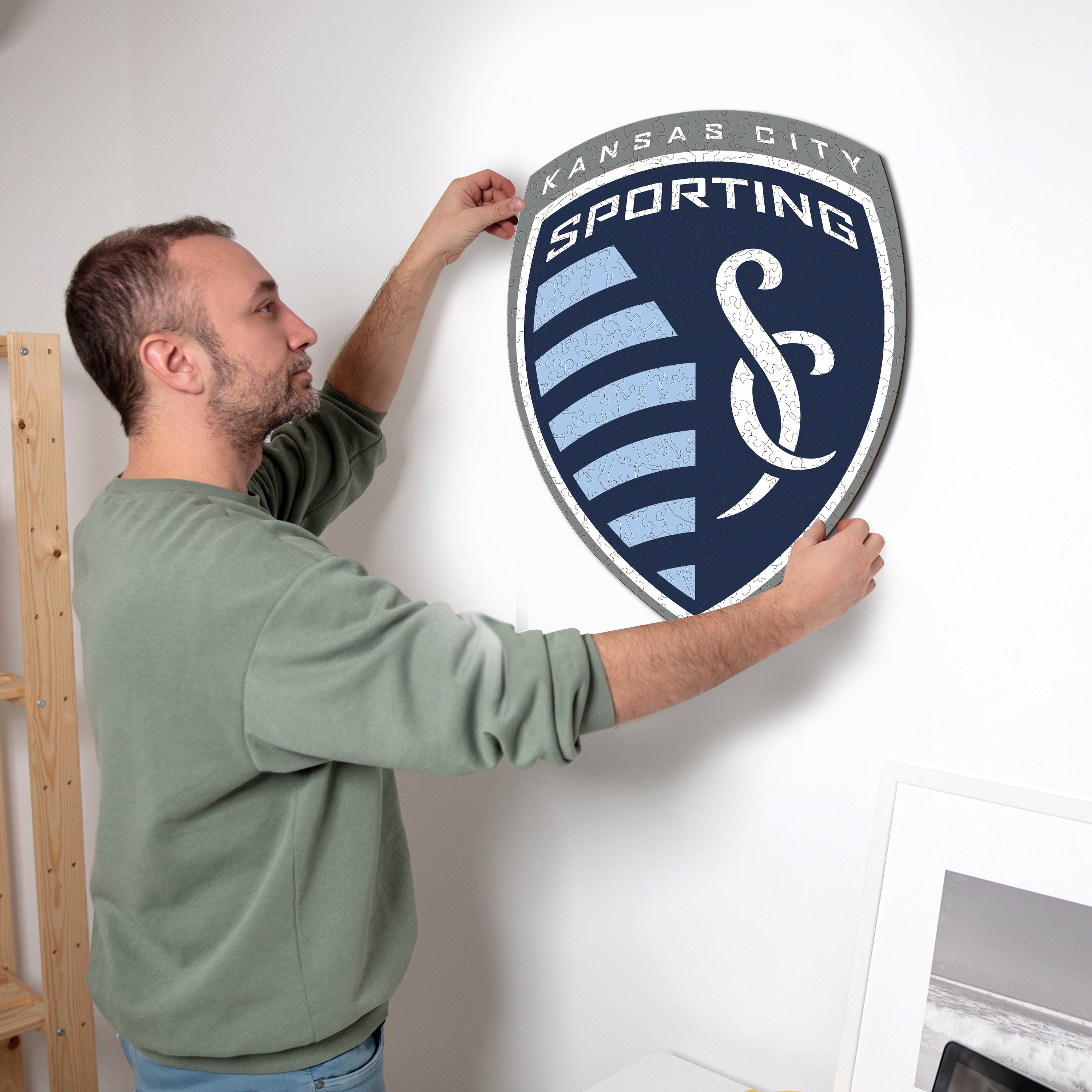 Sporting Kansas City® Logo - Wooden Puzzle