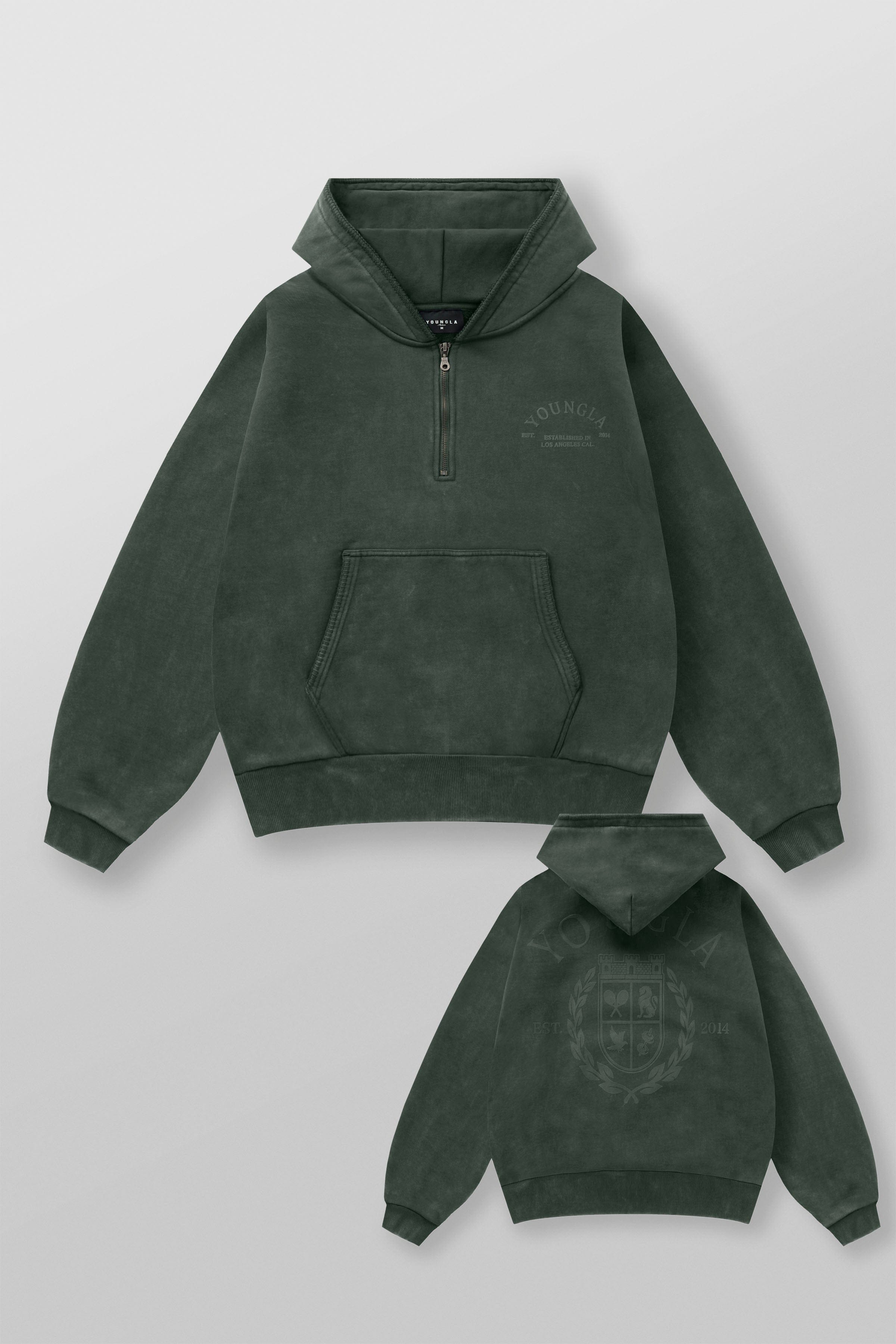 5169 - Old Money Quarter-Zip Hoodies