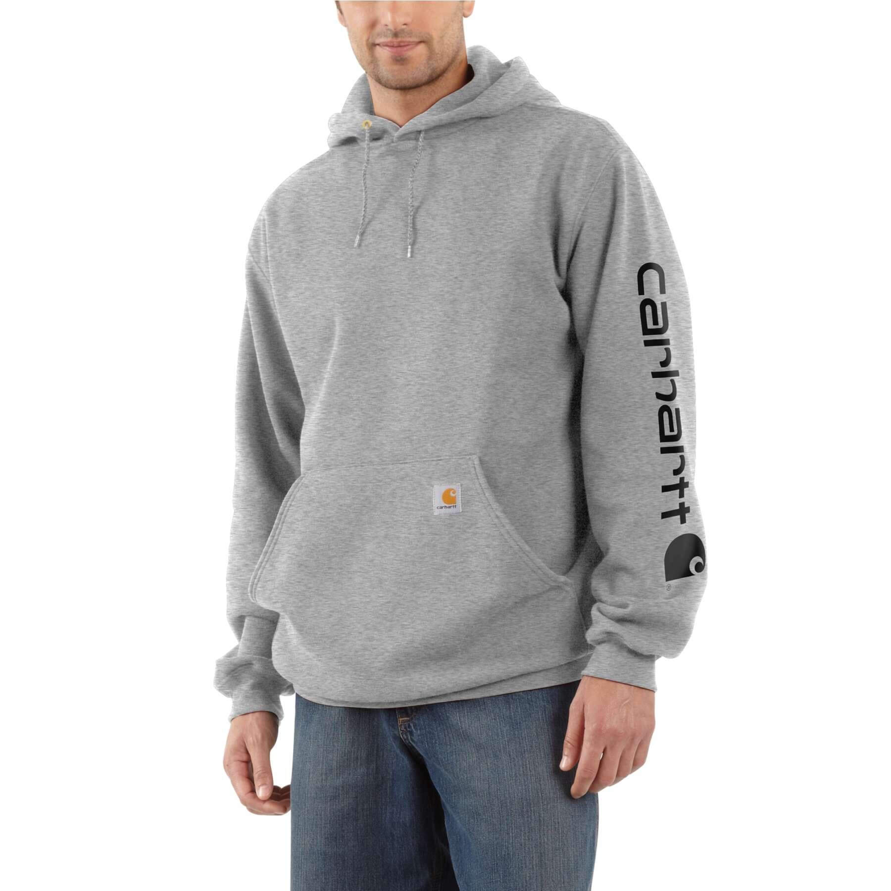 CHT Sleeve Logo Midweight Loose Fit Hoodie K288