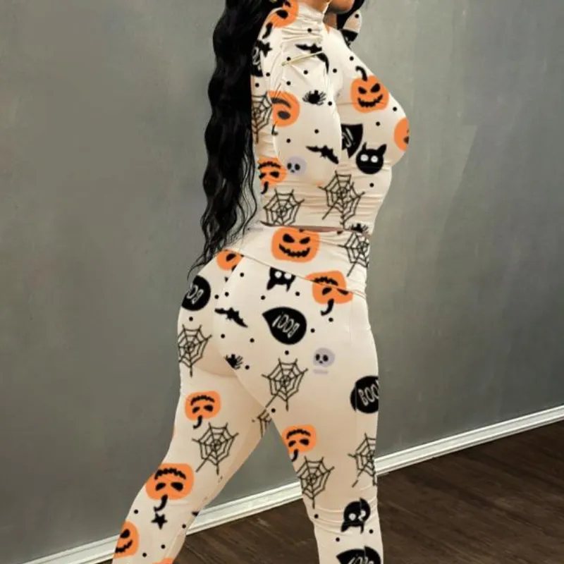 Women Halloween Two Piece
