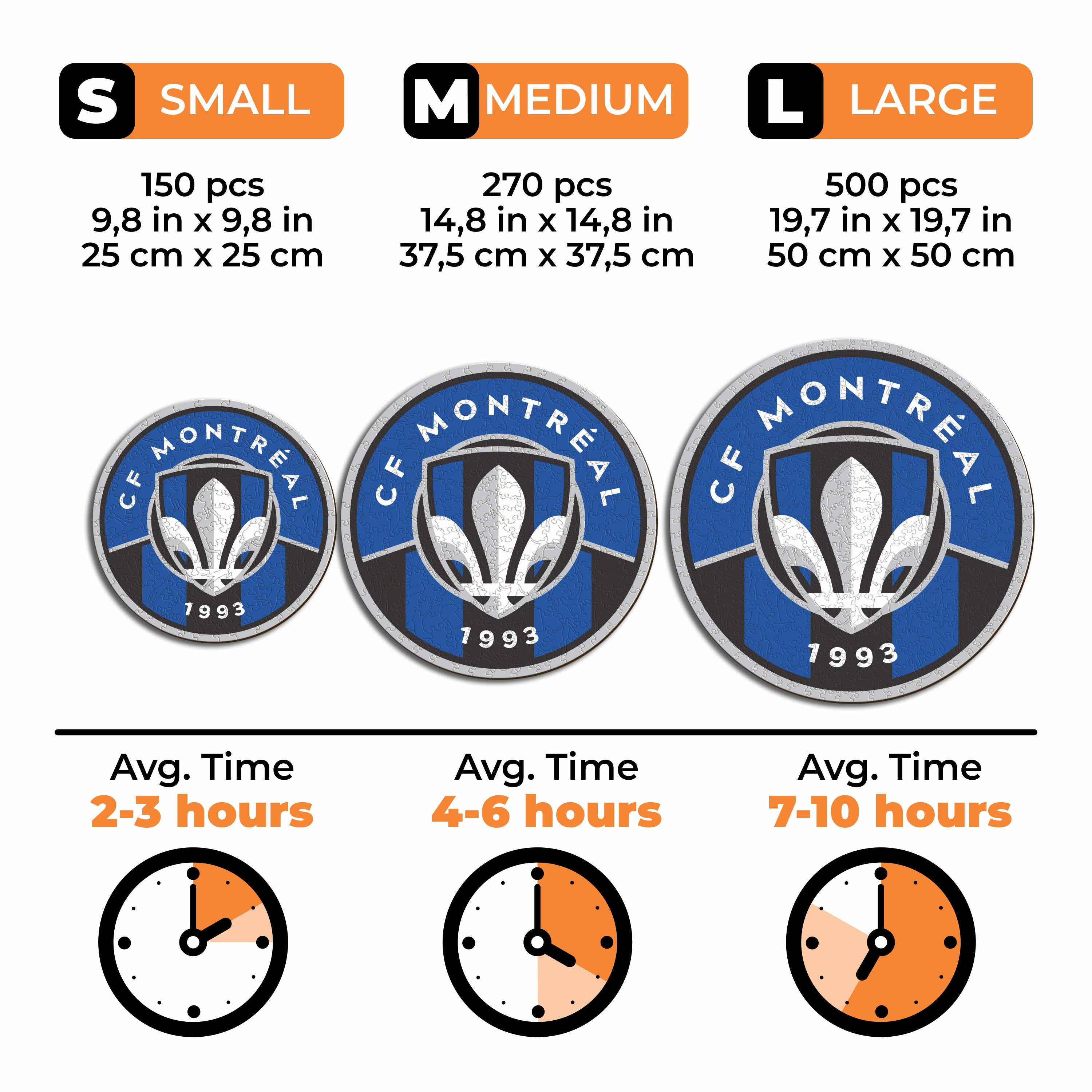 CF Montréal® Logo - Wooden Puzzle