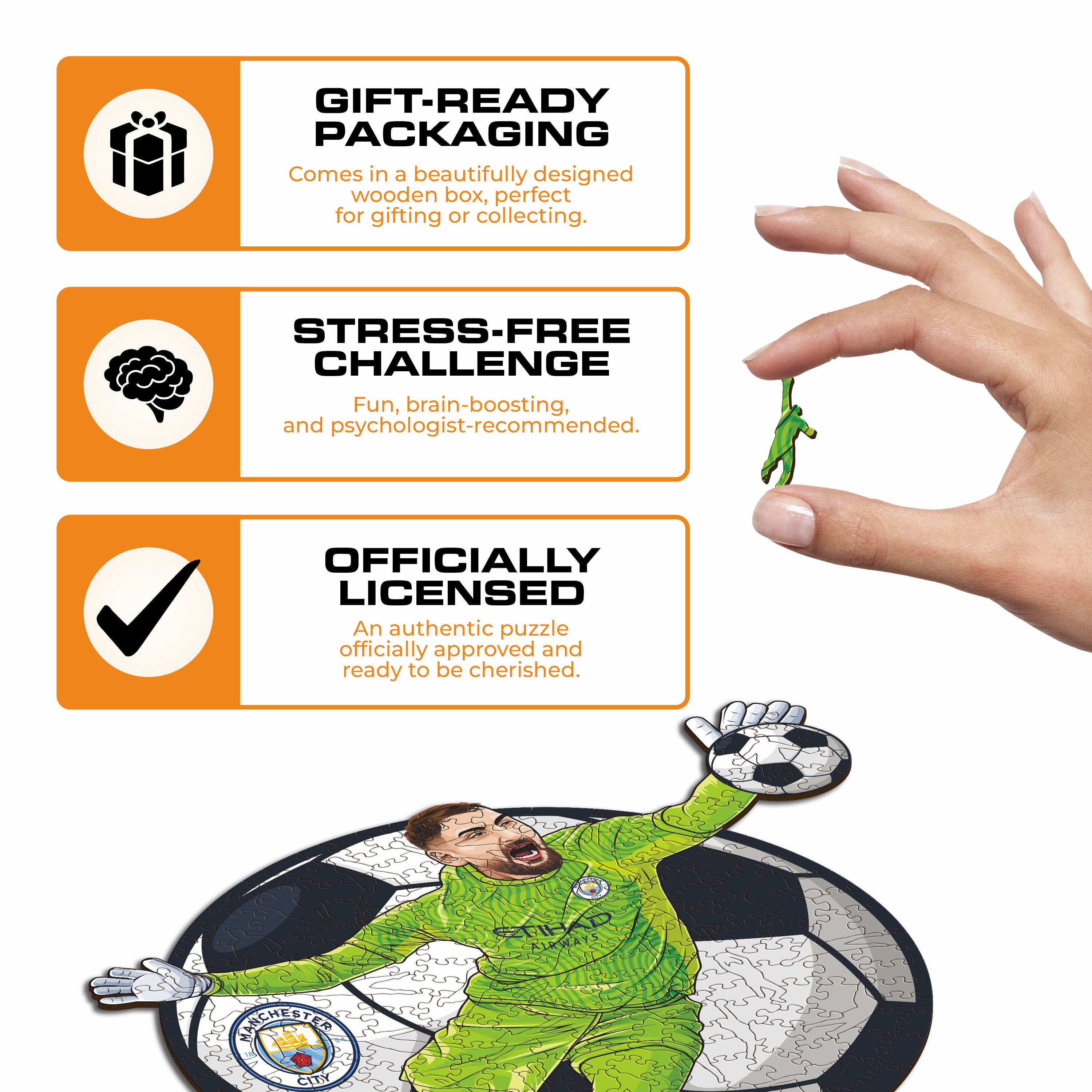 Gianluigi Donnarumma - Wooden Puzzle