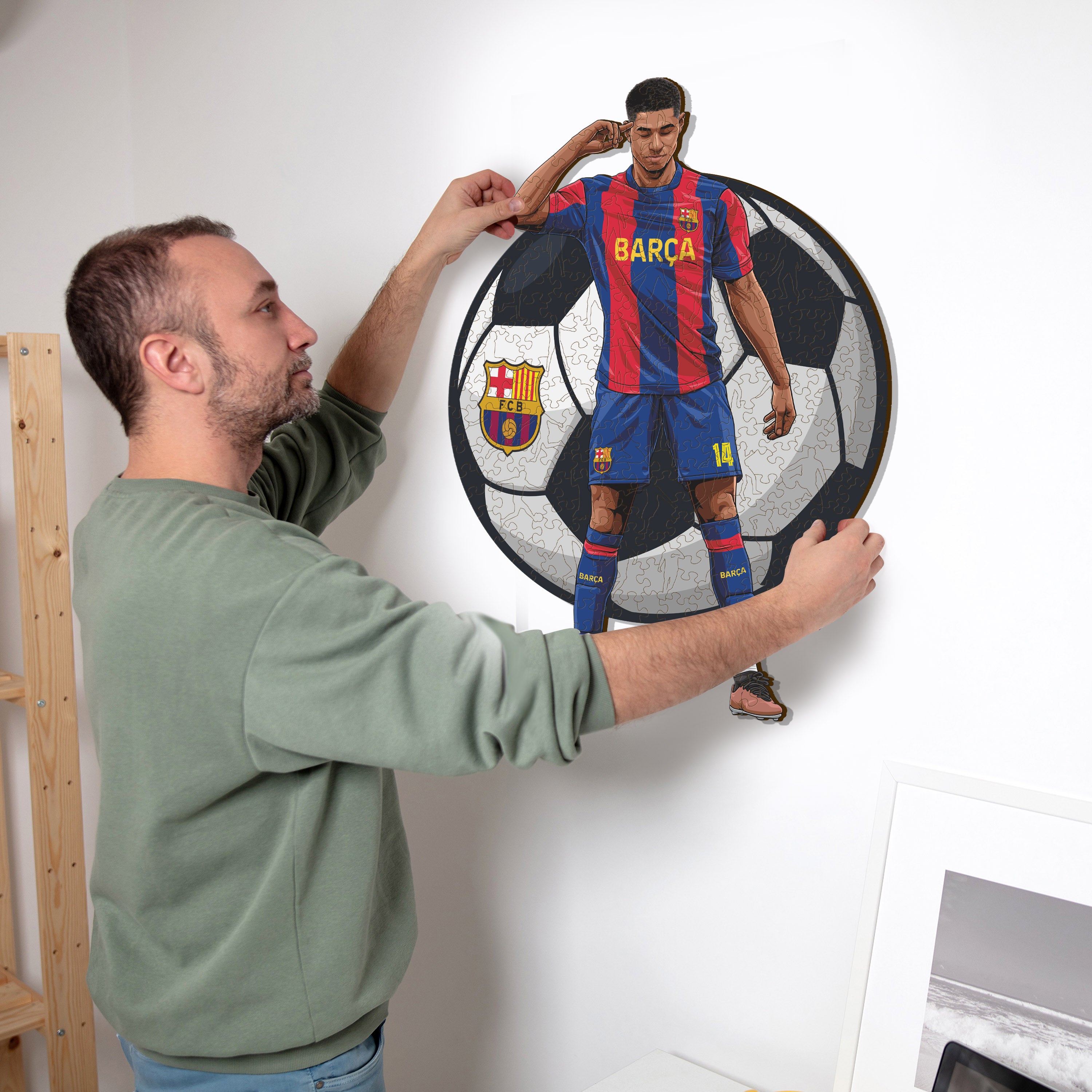 Marcus Rashford - Wooden Puzzle